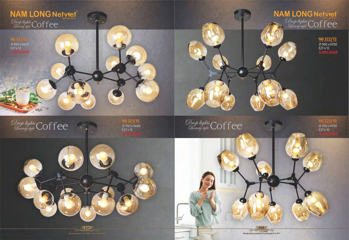 Đèn trang trí NAM LONG Catalogue và Bảng giá tại Bình Dương /Page 57